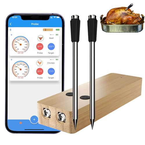 Smart Wireless Bluetooth Barbecue Barbecue Thermometer