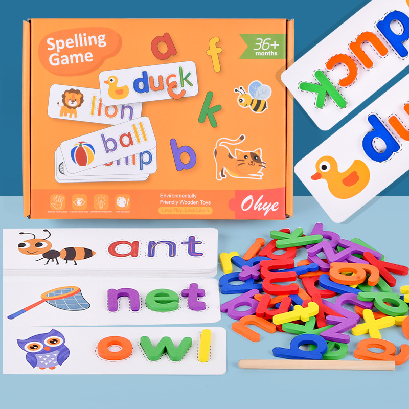 Children's Early Education 26 English Letter Card Educational Toys