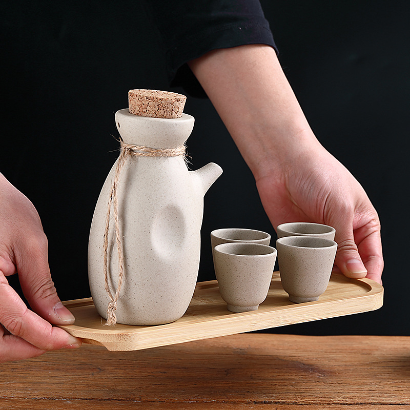 Ceramic Sake Pot Drinkware Set
