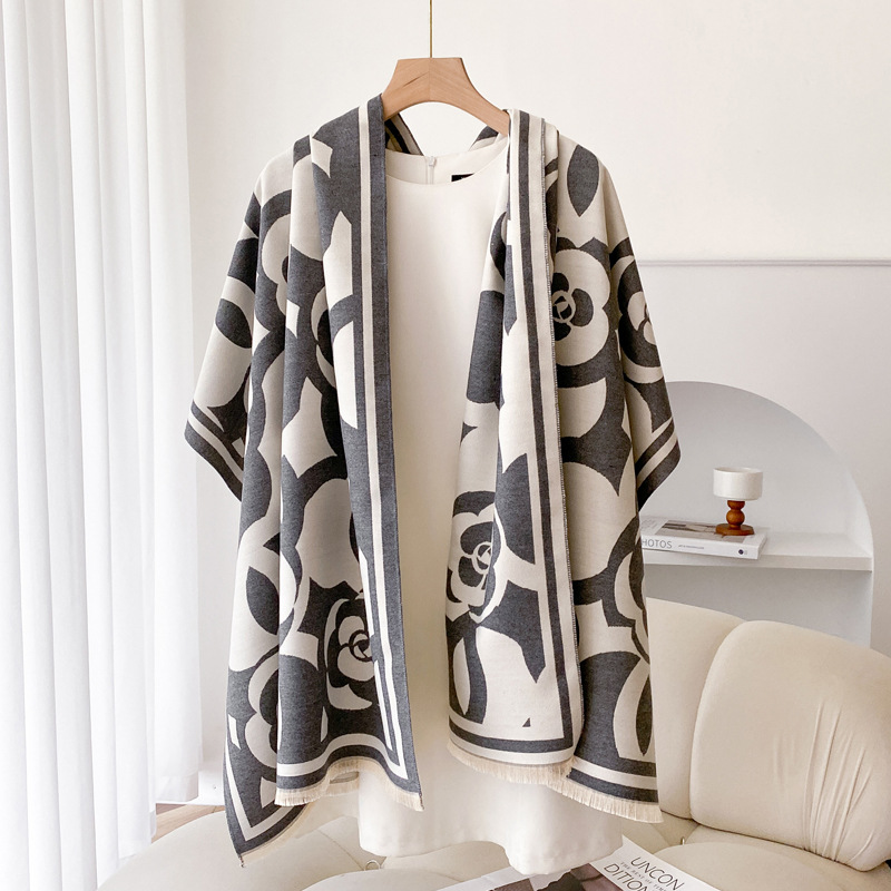 Air-conditioned Room Warm Scarf Versatile High-grade Mom Scarf