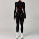 Orange Line Black