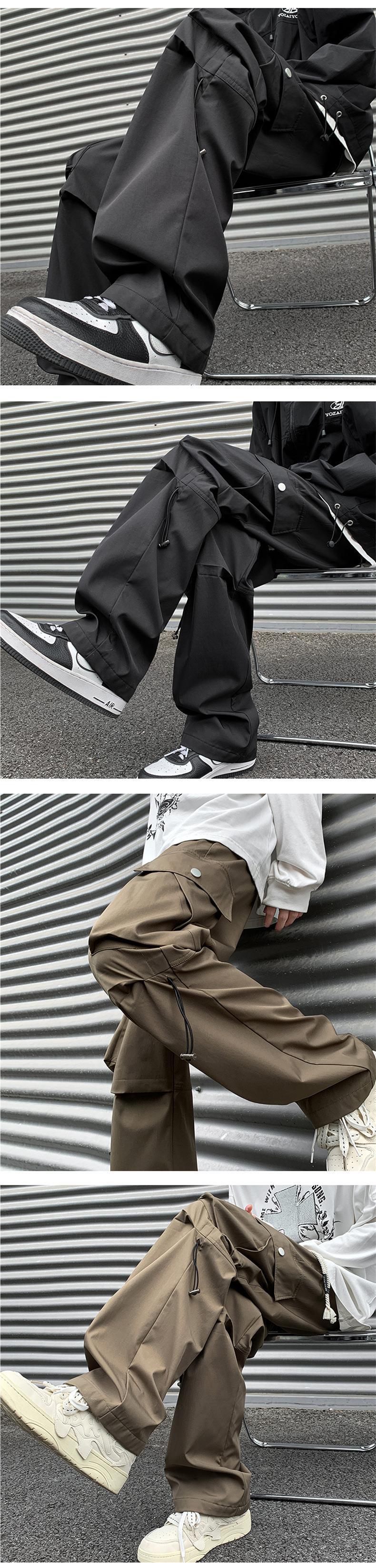 Workwear Casual Trousers in Army Gray