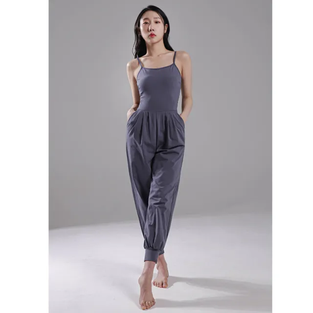 One piece Ankle tied Yoga Clothes Pullover Sling Blue - Shop at LoveMi