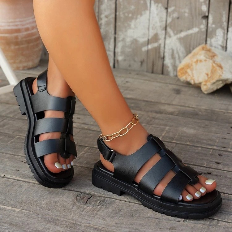 PU Sports Sandals Sole Detail – Sarah Express