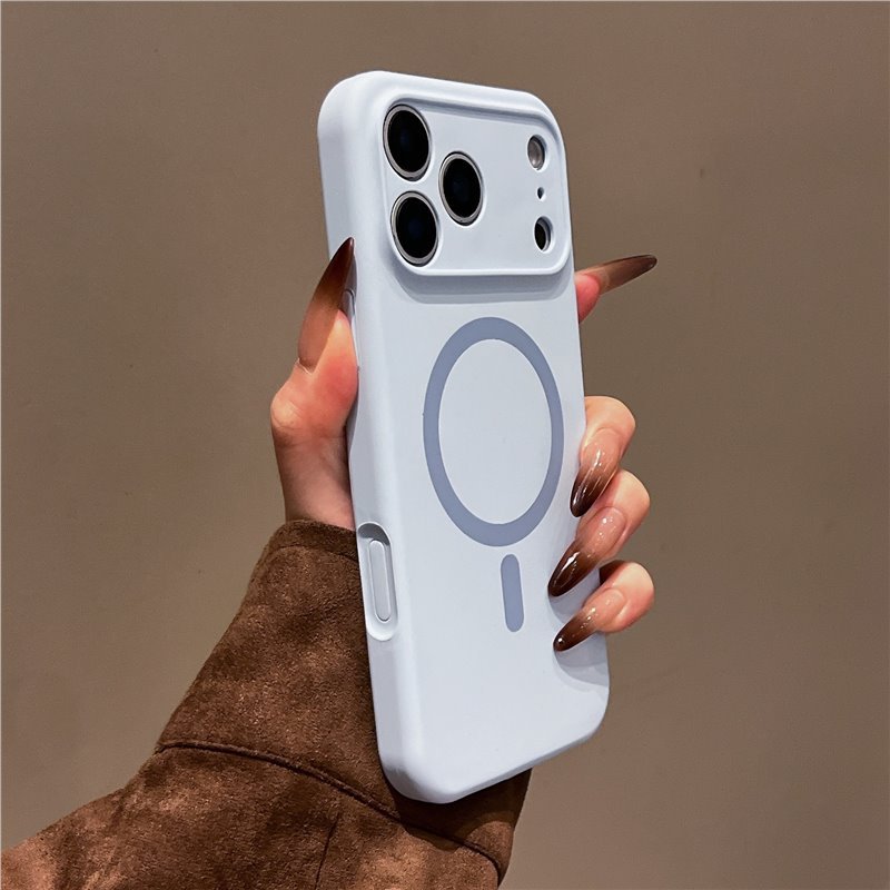 Liquid Silicone Skin-feel Magnetic Phone Case 4