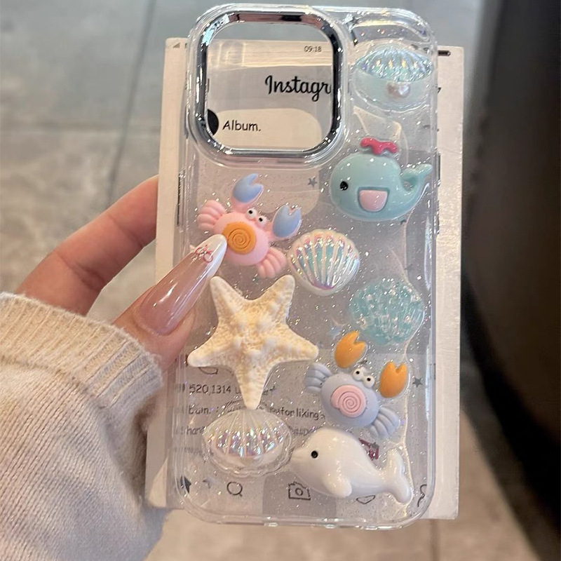 Cute Summer Ocean-themed Phone Case