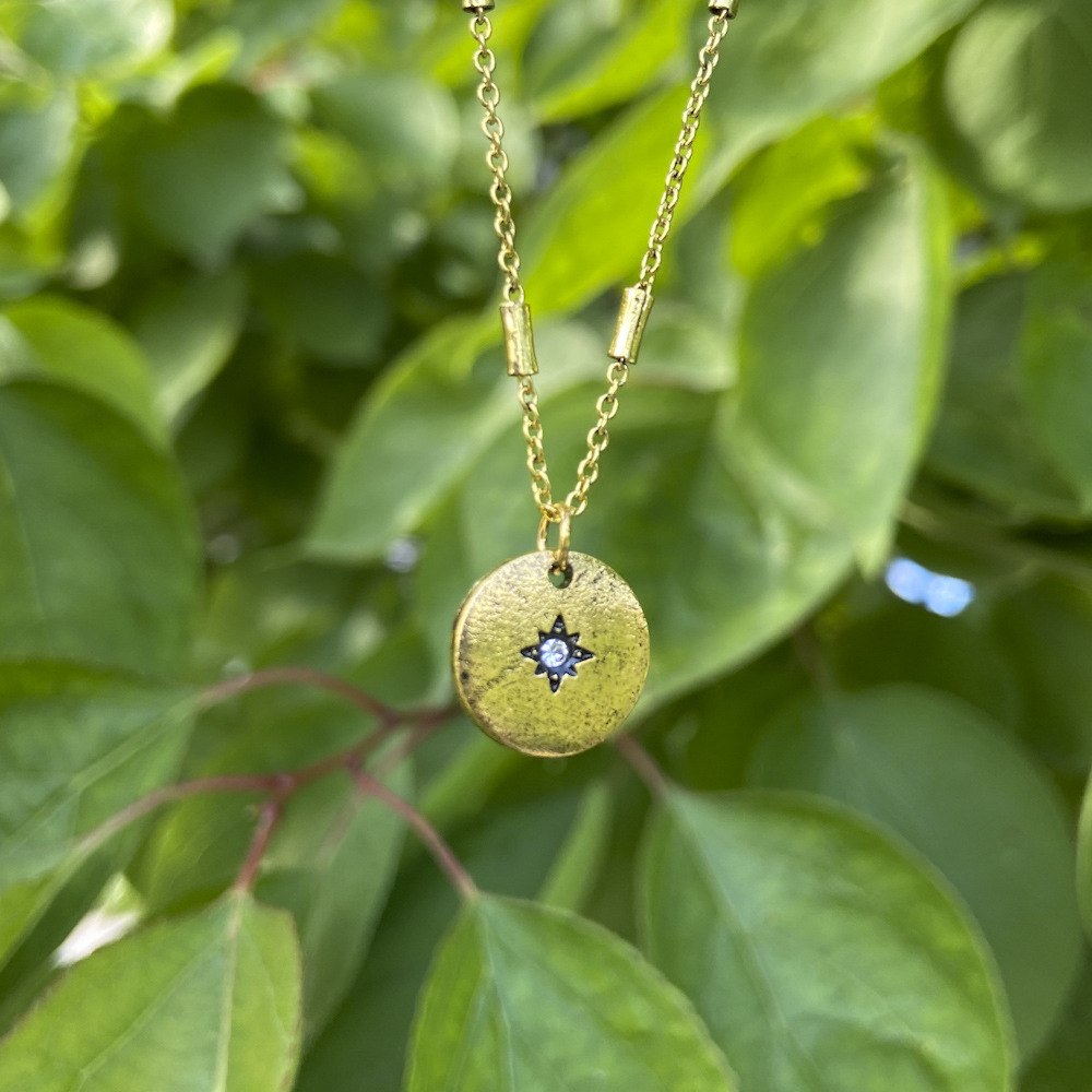 Letter Angel Pendant Fashion Popular Personalized Simple Necklace