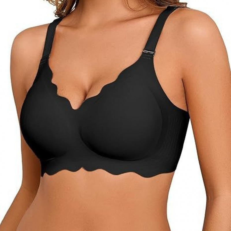 Plus-size Seamless Bra Perfect For Larger Bustspush-up Comfortable And Beautiful
