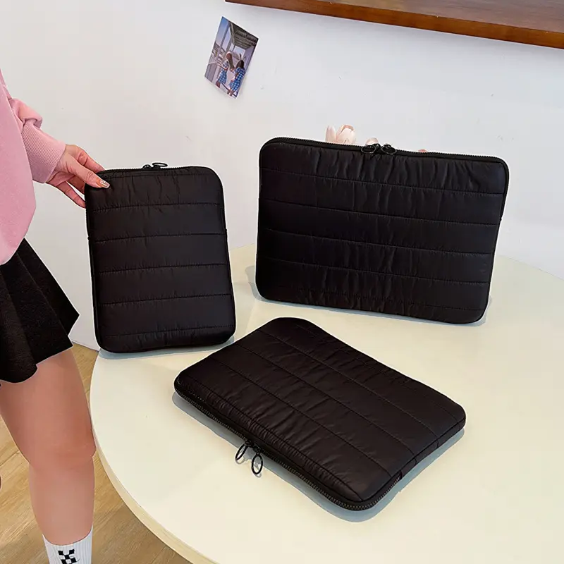 Simple Stitching Splicing Laptop Tablet Case