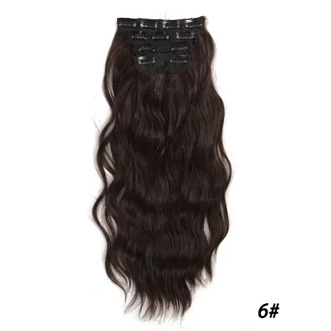 Wig Four-piece Set Hairpiece Clip Curly Hair Four-piece Set Curly Hair Wig Set - Style6