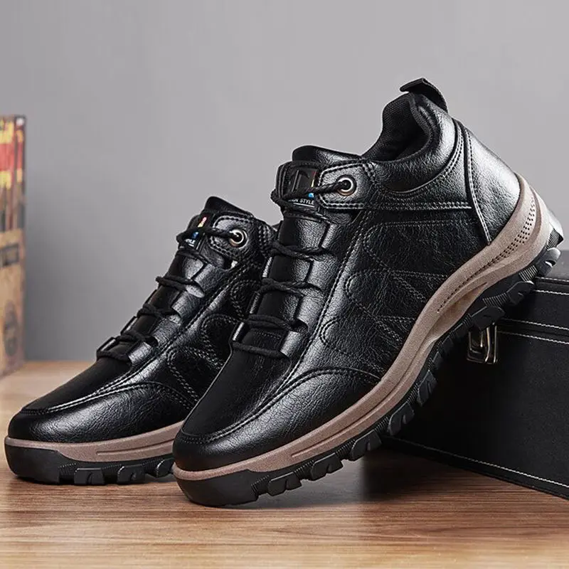 Casual Leather Shoes Simple Travel Outdoor Men's