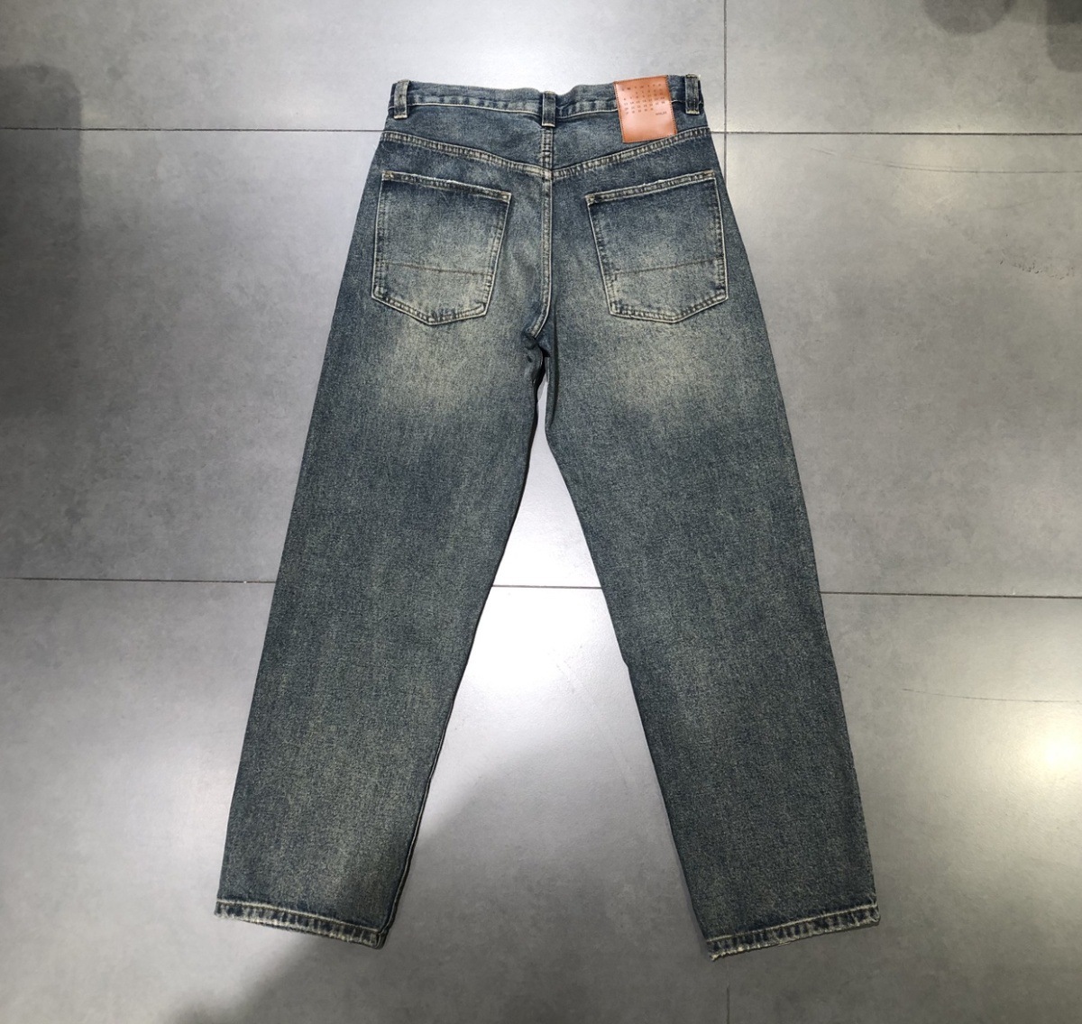 Title 3, Heren Jeans Herfst Nieuw Baggy Rechte Broek Cas...