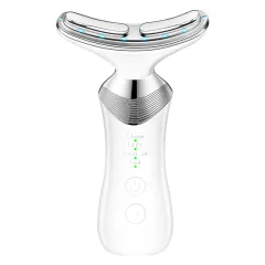 Facial Inductive Therapeutical Instrument Photon IPL Device Home EMS Neck Tattoo Removal - White - View 1