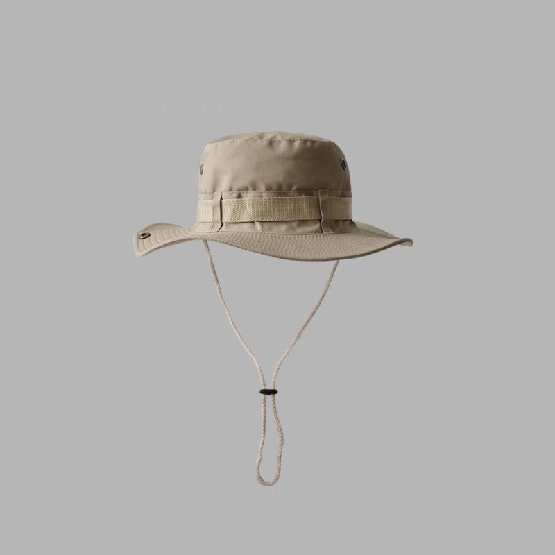 Four Seasons UV Protection Climbing Hat Outdoor Fisherman Western Denim Wind Sunshade Camping