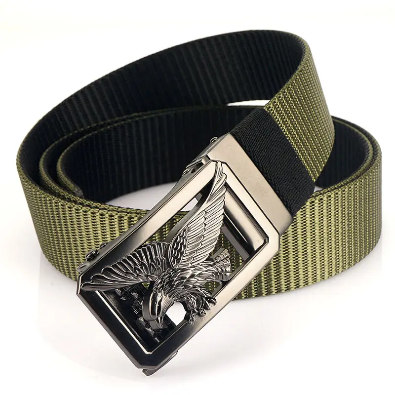 Two-tone Nylon Mens Trendy Belt