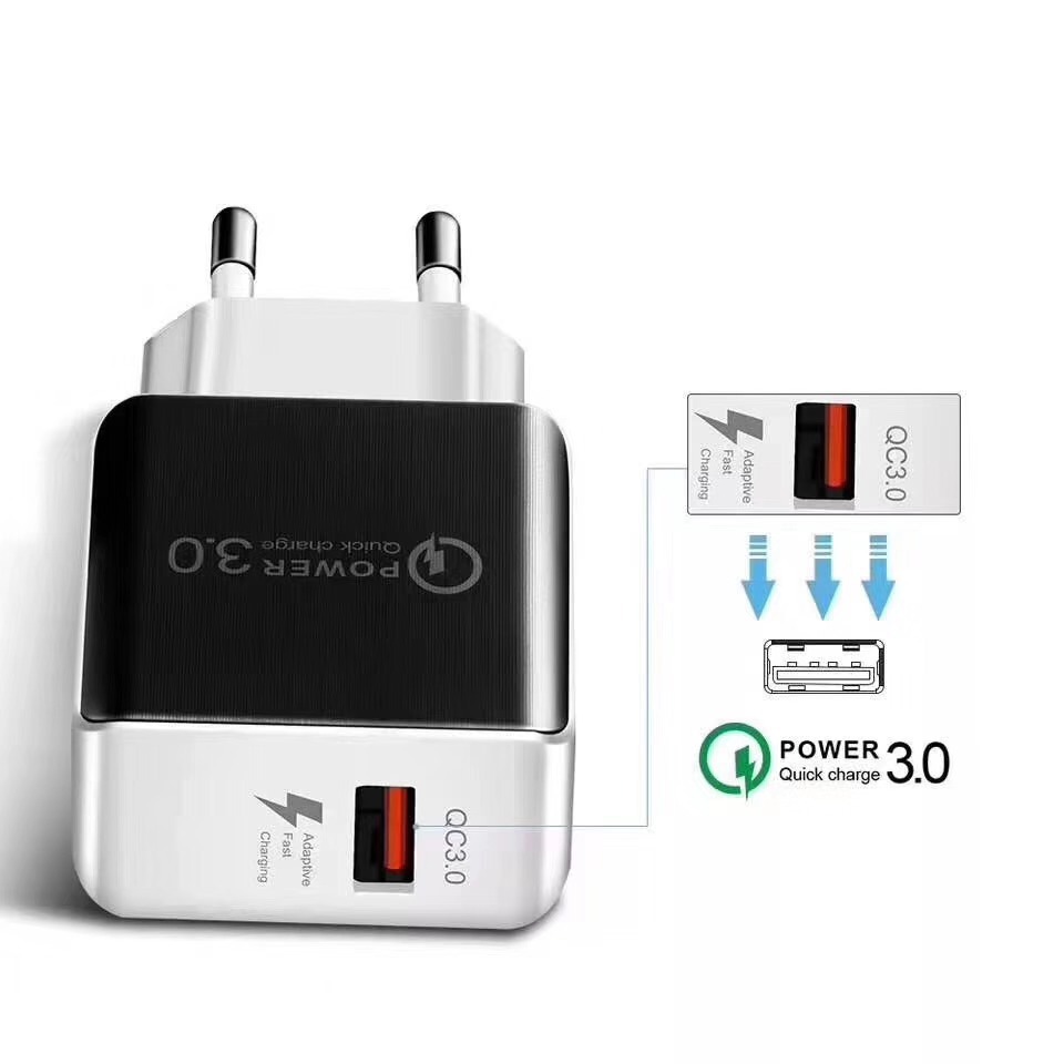 QC30 Charger Head 5V3A Multi-function USB Mobile Phone Charging Plug Fast Charging Charger