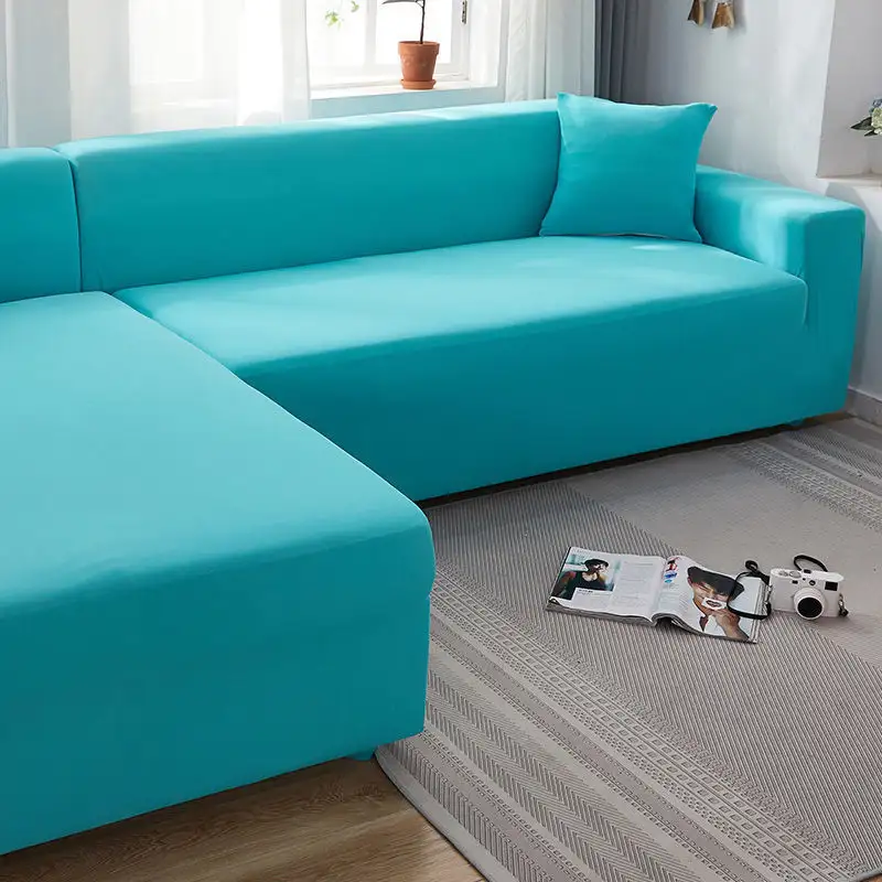 Solid Color Stretch Sofa Cover Cover All Inclusive