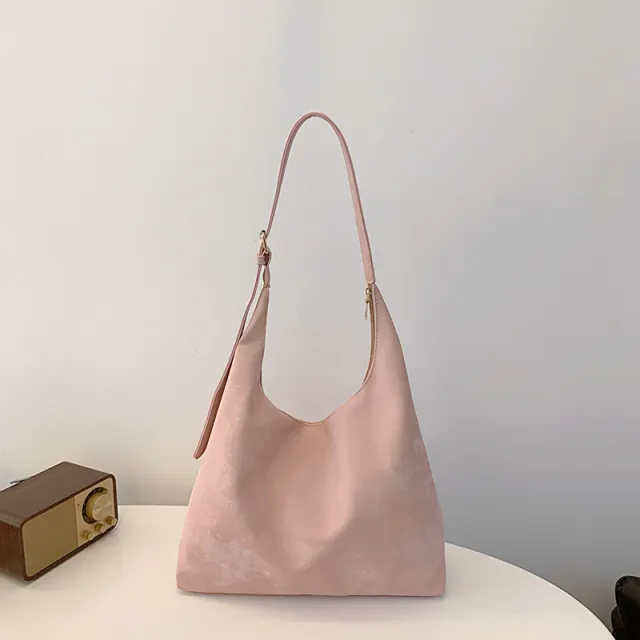 Fashionable Large Capacity Bag For Women Commuter Tote Pink - Shop at LoveMi