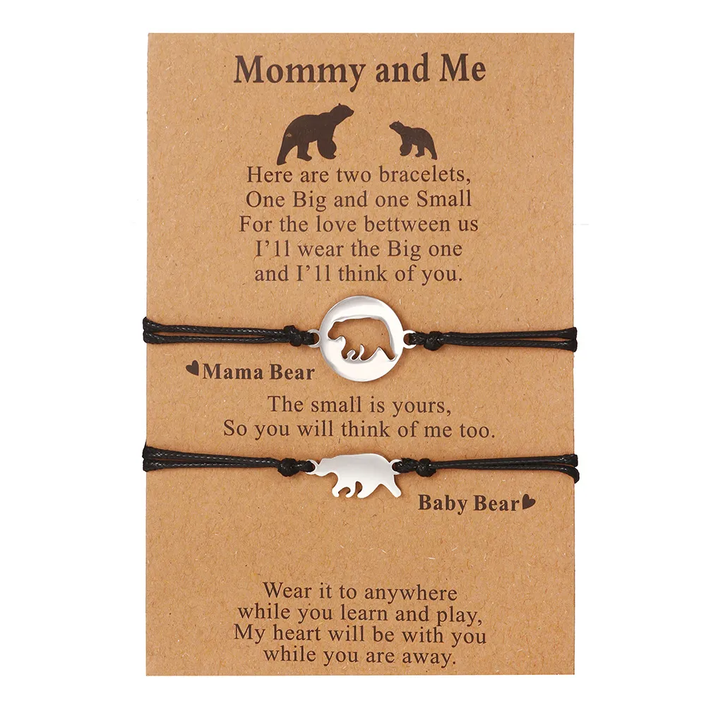 Bohemian Style Card Couple Bracelet