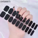 UV Gel Nail Sticker Semi-cured Semi-baked UV Nail Beauty Patch view 2