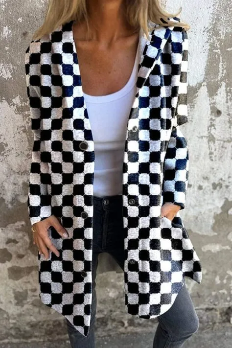 Cardigan Sweater Coat Knitted Long Loose fitting Outerwear 4Color 3Xl - Shop at LoveMi