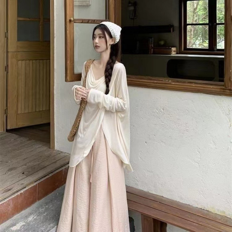 Summer Temperament Loose Irregular Two-piece Set