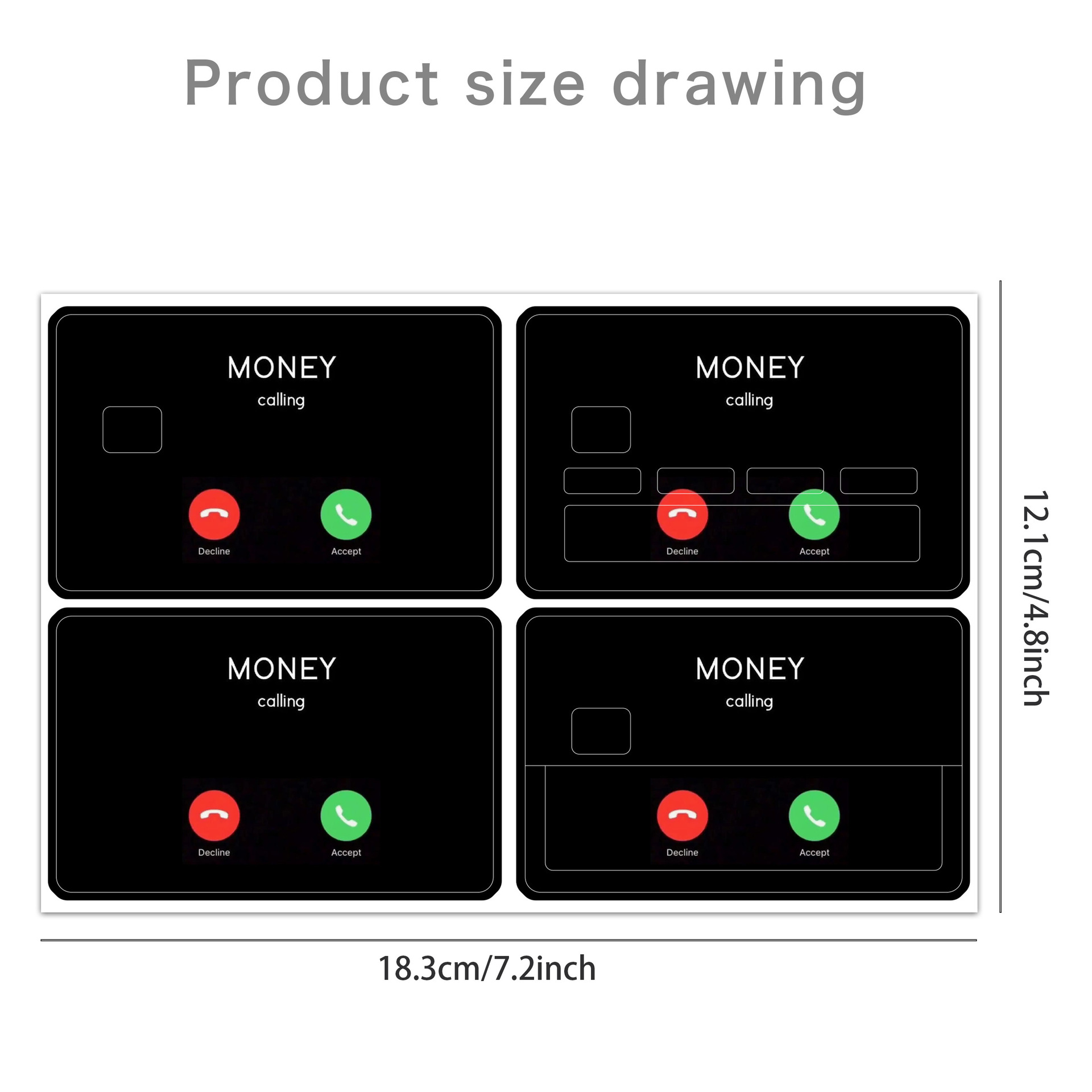 Title 15, Applicable To Credit Nano SIM Paper Art Decorat...