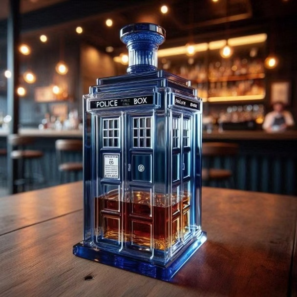 Decorative Animal Whiskey Bottle