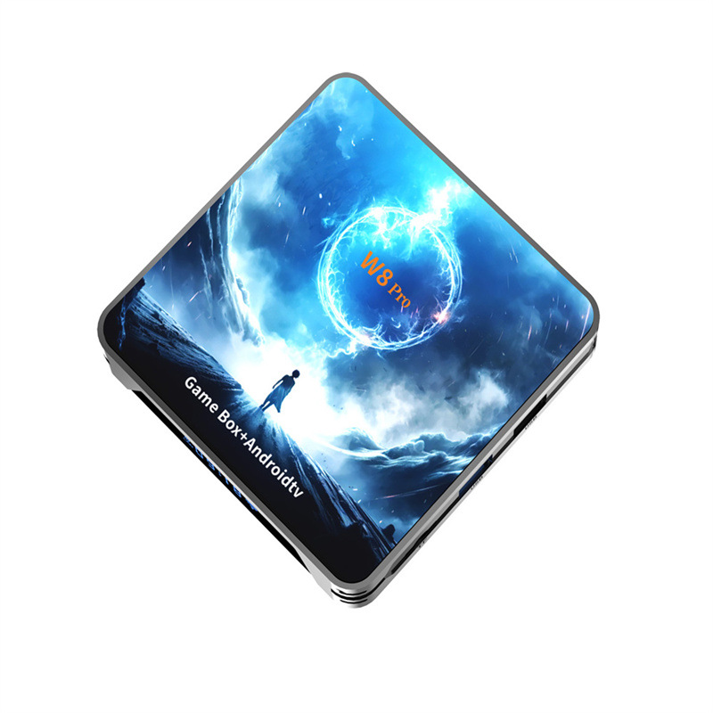 W8 PRO 3D Game Machine Android 14 Set-top Box Retro Arcade