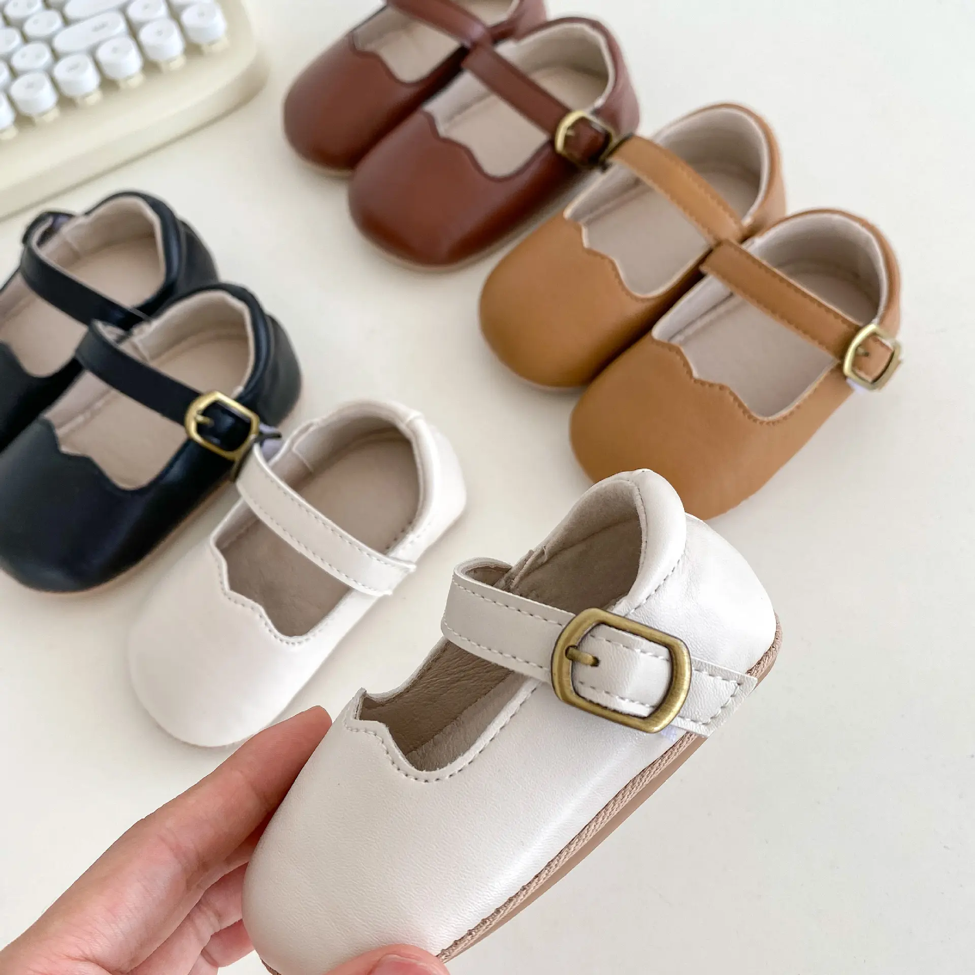 Corrugated Baby Shoes Soft Non-slip