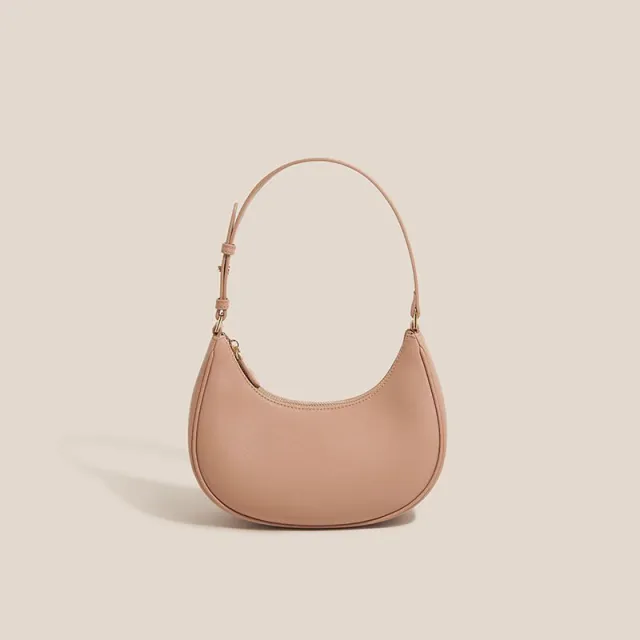 Design One Shoulder Niche New Style Underarm Bag Pink - Shop at LoveMi