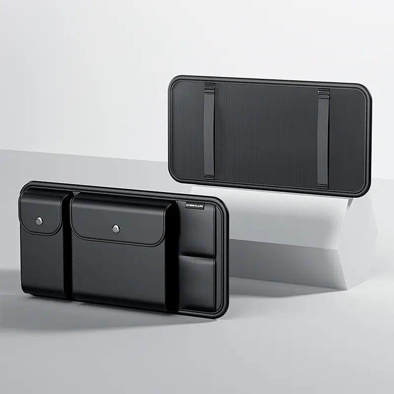 Multifunctional Storage For Automobile Sun Visors