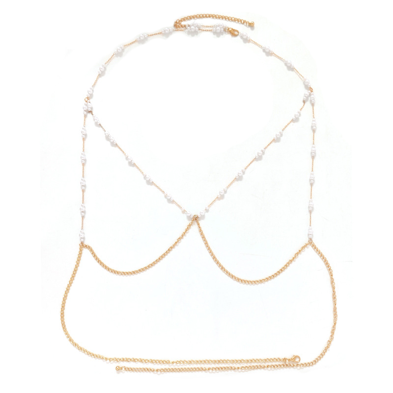 Affordable Luxury Style Advanced Feeling Body Chest Necklace - Image 6