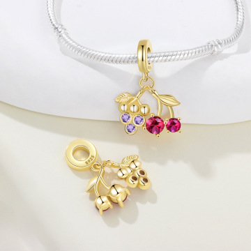 Dreamy Dessert Series Copper Bead Pendant DIY Bracelet Accessories