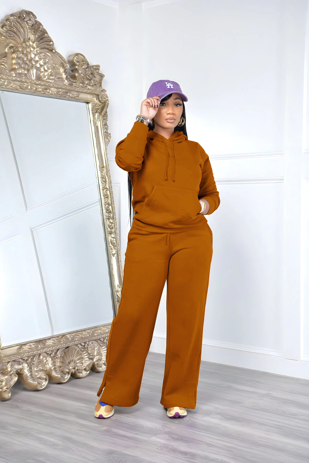 Women's Clothing Casual Sweatshirt Outfit - Image 7