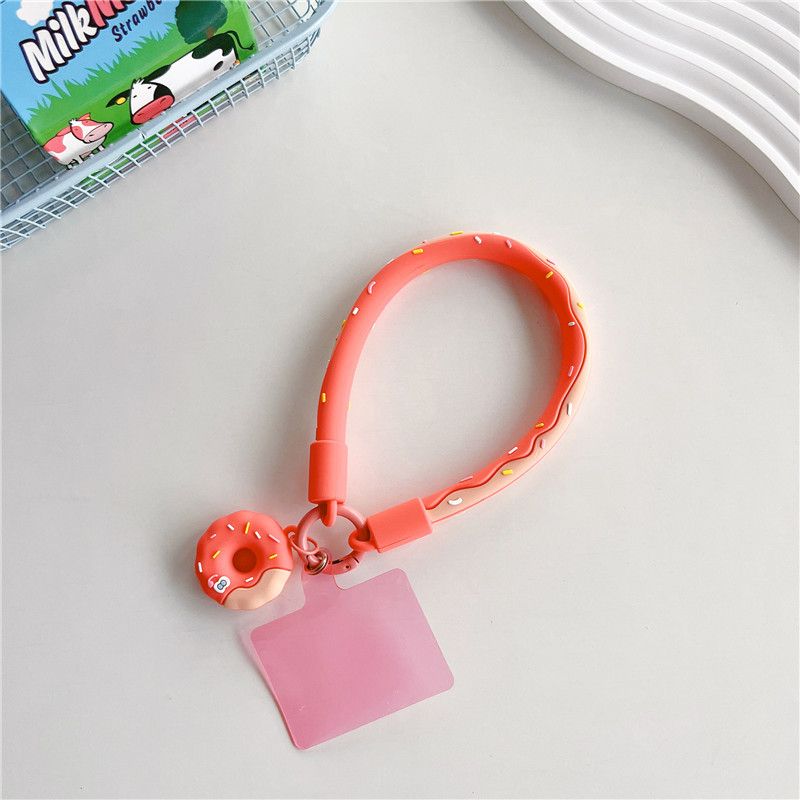 Donut Bracelet Soft Silicone Phone Case Hanging Ornament - Image 10