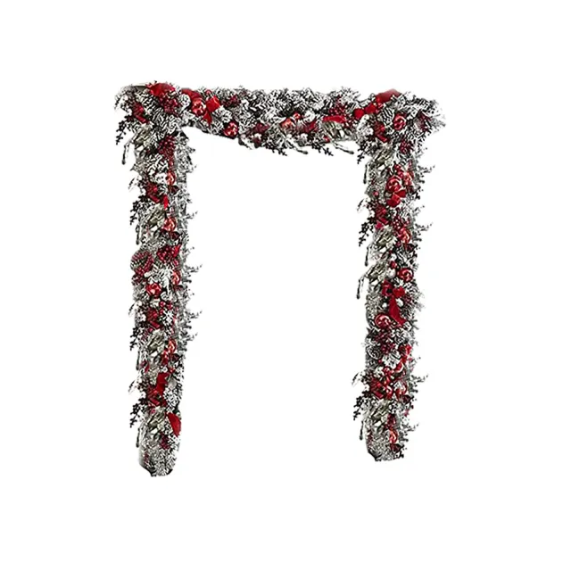 Christmas Decoration Garland Wall Hanging Door Curtain Home Door Curtain - Shop at LoveMi
