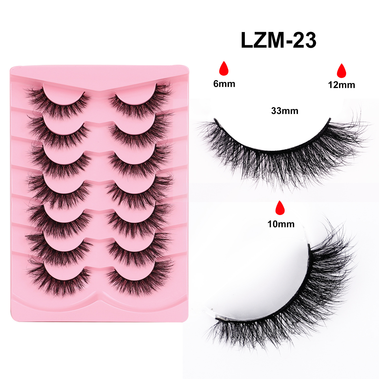 3D False Eyelashes For A Thick, Voluminous, And Dramatic Little Devil Eye Look