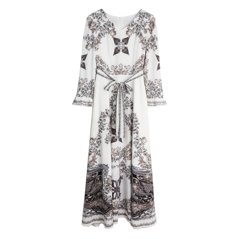Print A-Line Dress, picture 3 of 8
