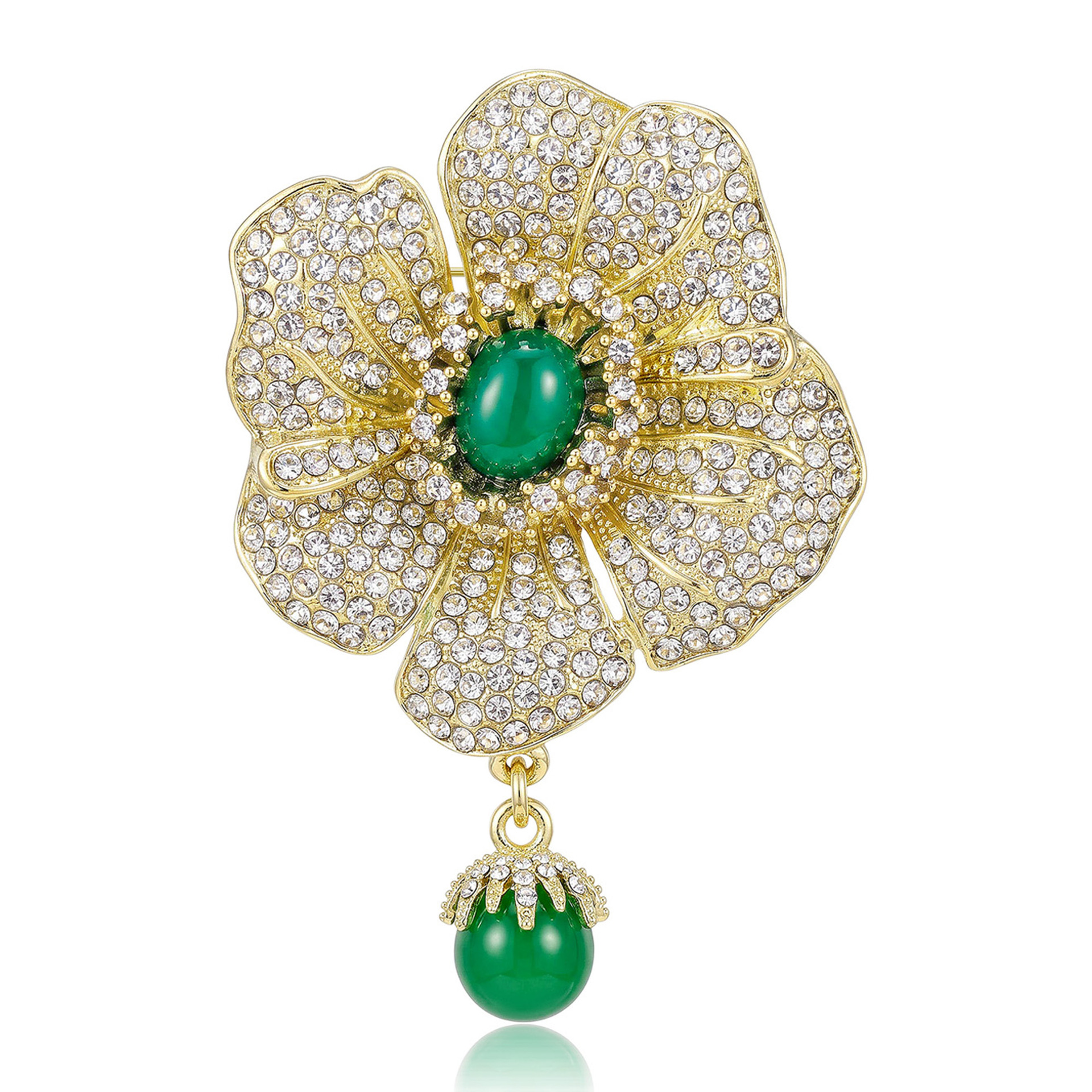 Peony Brooch