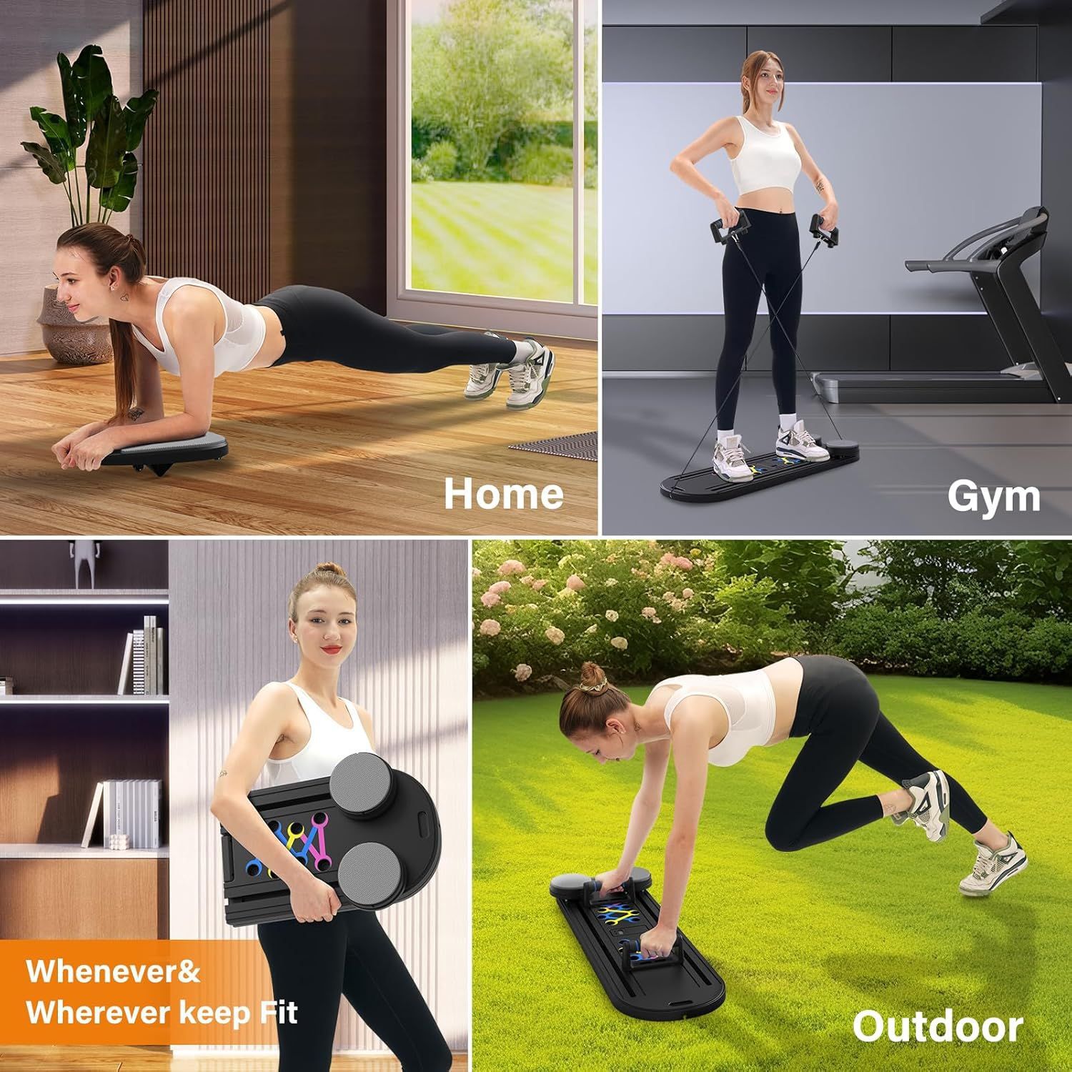 Planche abdominale multifonction pour renforcement des abdos 4