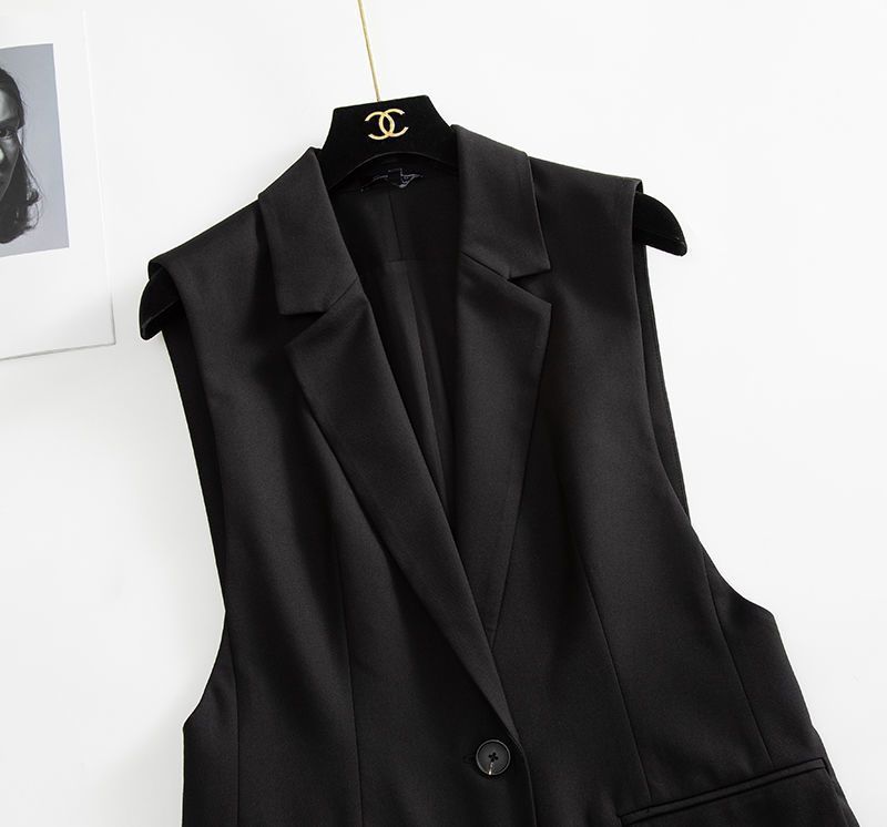 Simple Women's Business Suit Vest - Image 6