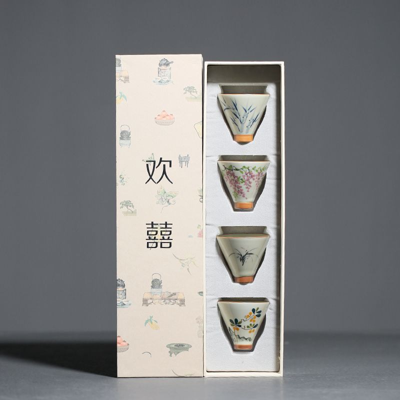 4PCS Cups with gift box