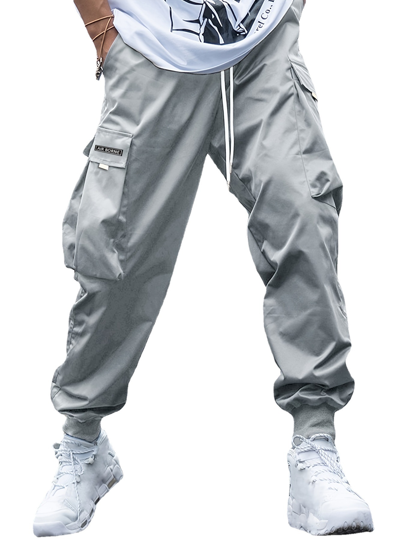 Cargo Multi-pocket Casual Pants.