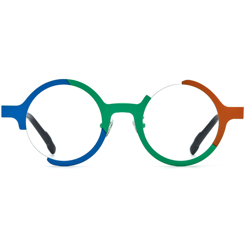 Color Matching Fashion Glasses Frame - Image 6