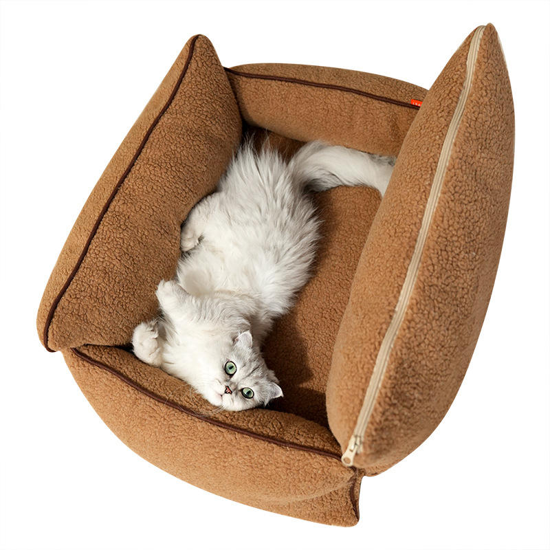 Dog House With Winter Warmth Removable And Washable Cat Bed Dog Sleeping Mat Pet Supplies Universal Pet Sofa