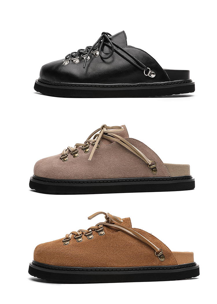 Mule Masculino Casual Fechado com Plataforma