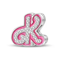 English Hanging Ornament In Letters Beads DIY Ornament Accessories - Letter K Beads - View 1