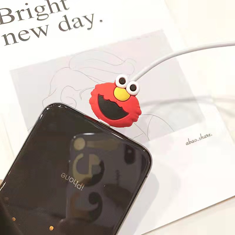 Cartoon Data Anti-folding Implement Bite USB Cable Protection Sleeve - Image 13