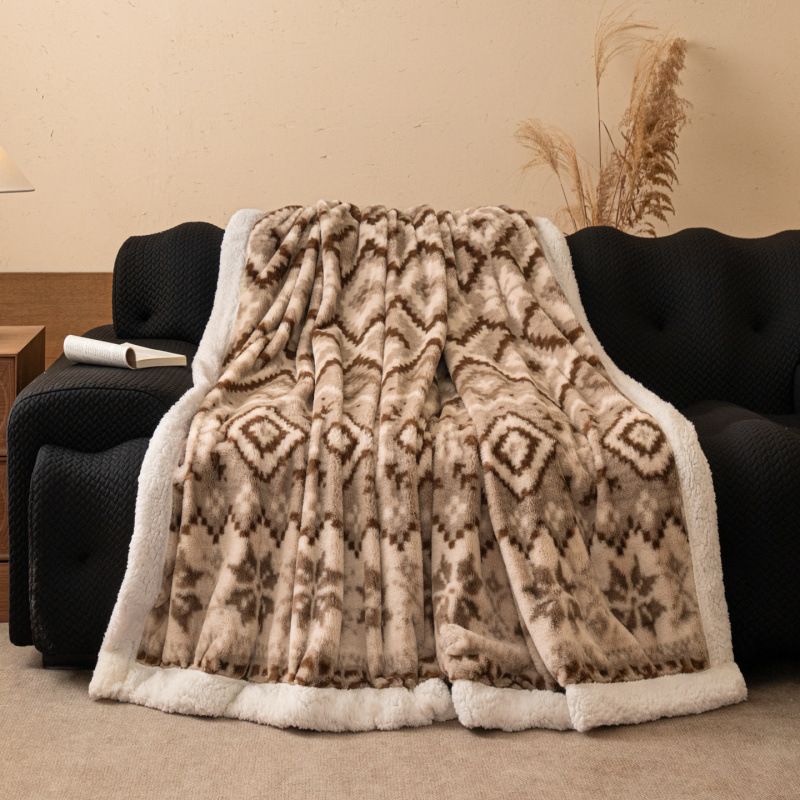 Double-Layer Plush Throw Blanket, picture 6 of 8